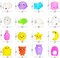 48Pcs Glitter Mochi Squishy Prefilled Easter Eggs Filled with Mochi Toys for Kid